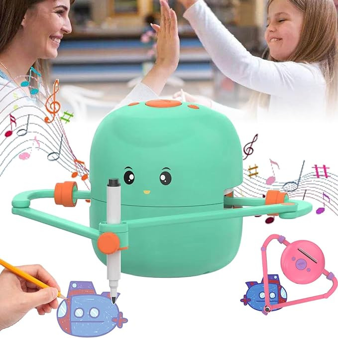 Drawing Robot for Kids-100 Drawing Cards Drawing Robot，Voice Interaction Robot Drawing Toy，In... | Amazon (US)