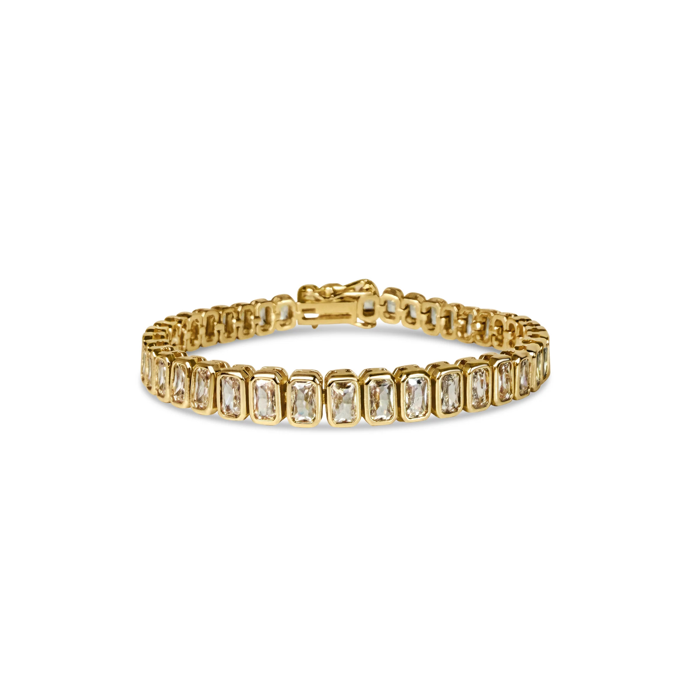 Baguette Tennis Bracelet | Anisa Sojka