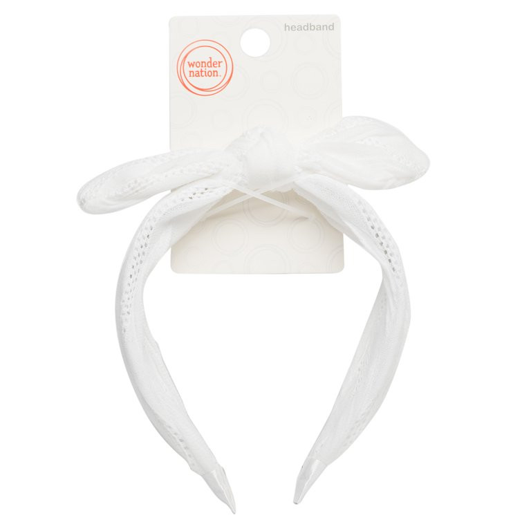 Wonder Nation Baby Girl Headband, Size One Size | Walmart (US)