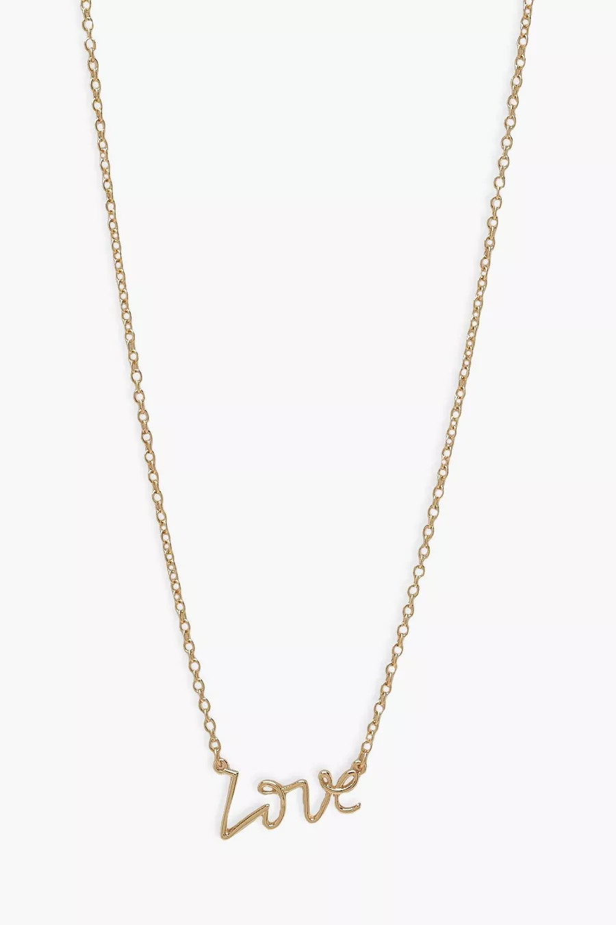 Love Necklace | boohoo (US & Canada)