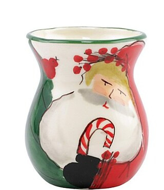 VIETRI Holiday Old St. Nick Bud Vase - Multi | Dillard's