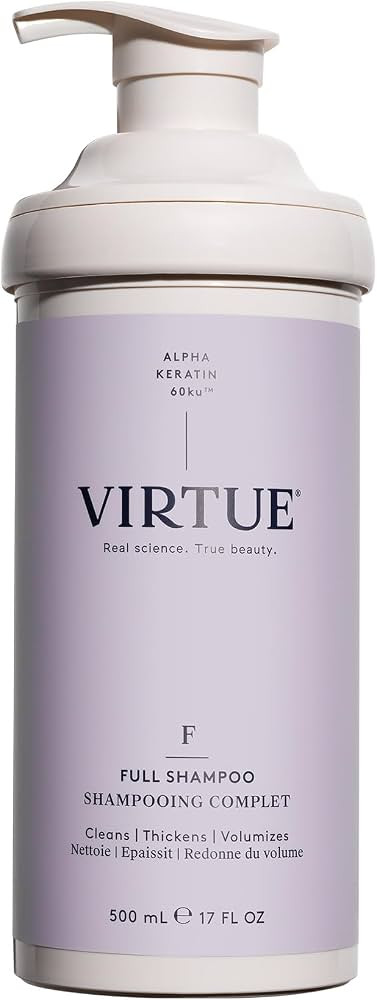 Virtue Full Sulfate Free Volumizing Shampoo Thickens Hair, Safe for All Hair Types, Color Safe | Amazon (US)