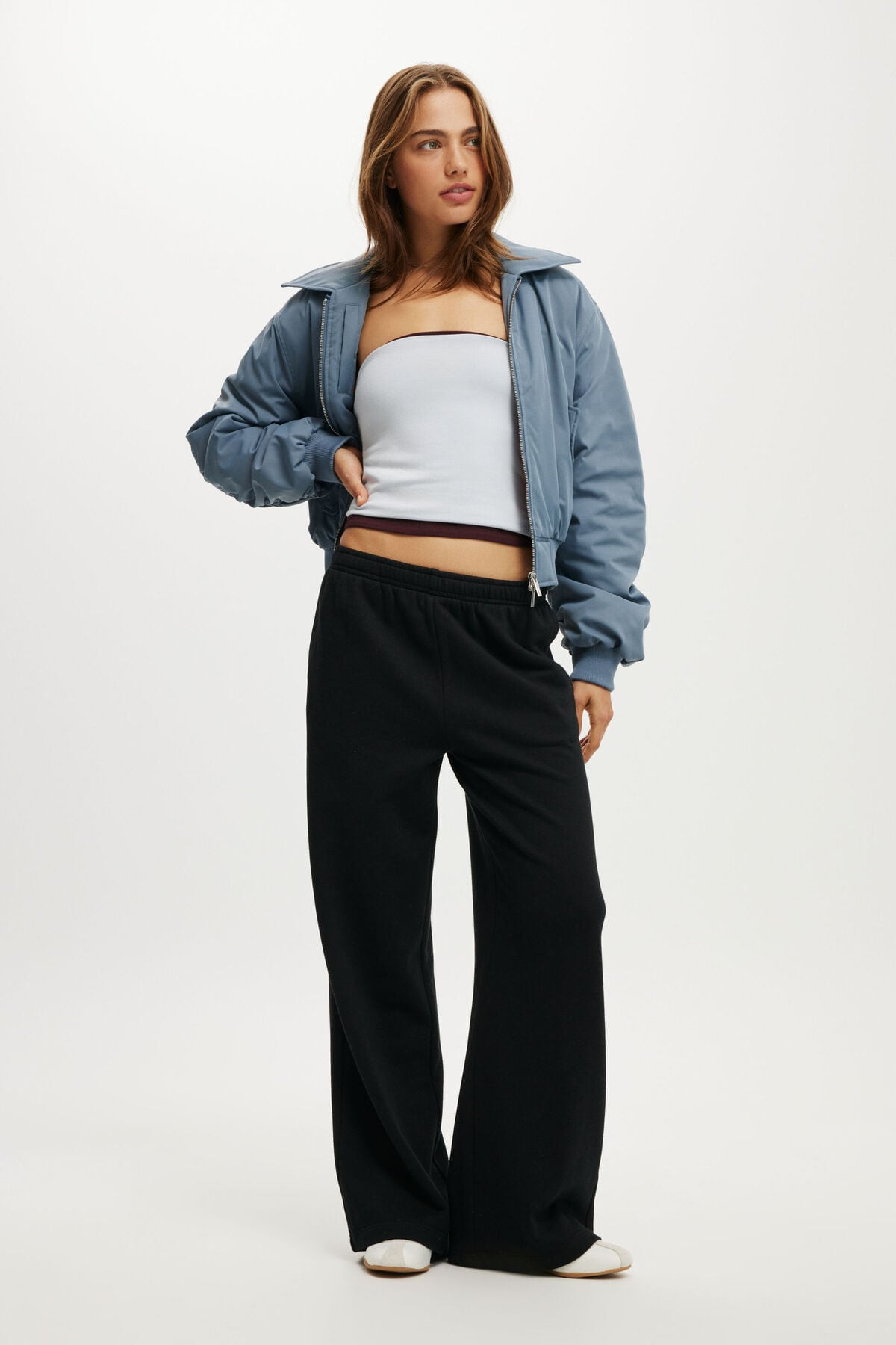 Classic Fleece Wide Leg Sweatpant | Cotton On (US)