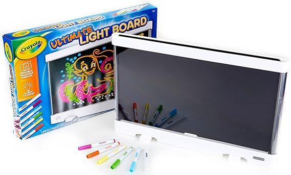 Crayola Ultimate Light Board - White, Kids Tracing & Drawing Board, Holiday & Birthday Gift for B... | Amazon (US)