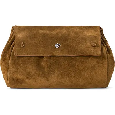 STAUD Cy Suede Convertible Bag in Cielo at Nordstrom | Nordstrom