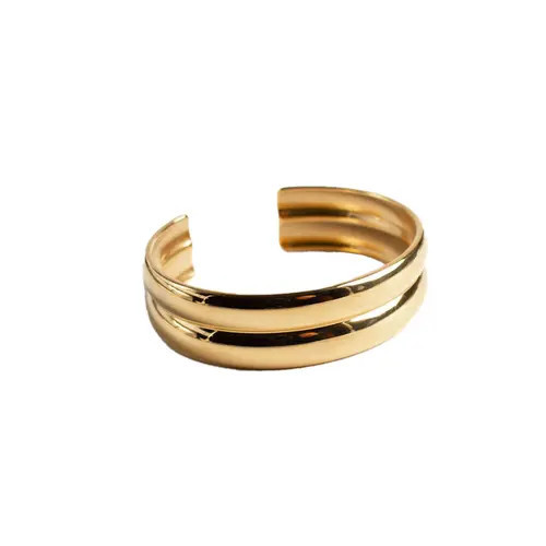 Outofoffice Chunky Gold Statement Bangle in Silver at Nordstrom | Nordstrom