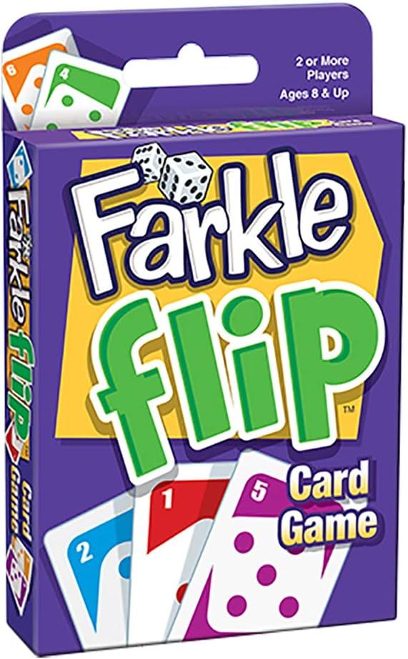 Farkle Flip Card Game — The Classic Dice Game Now in a Card Game — For Game Nights — Ages 8... | Amazon (US)