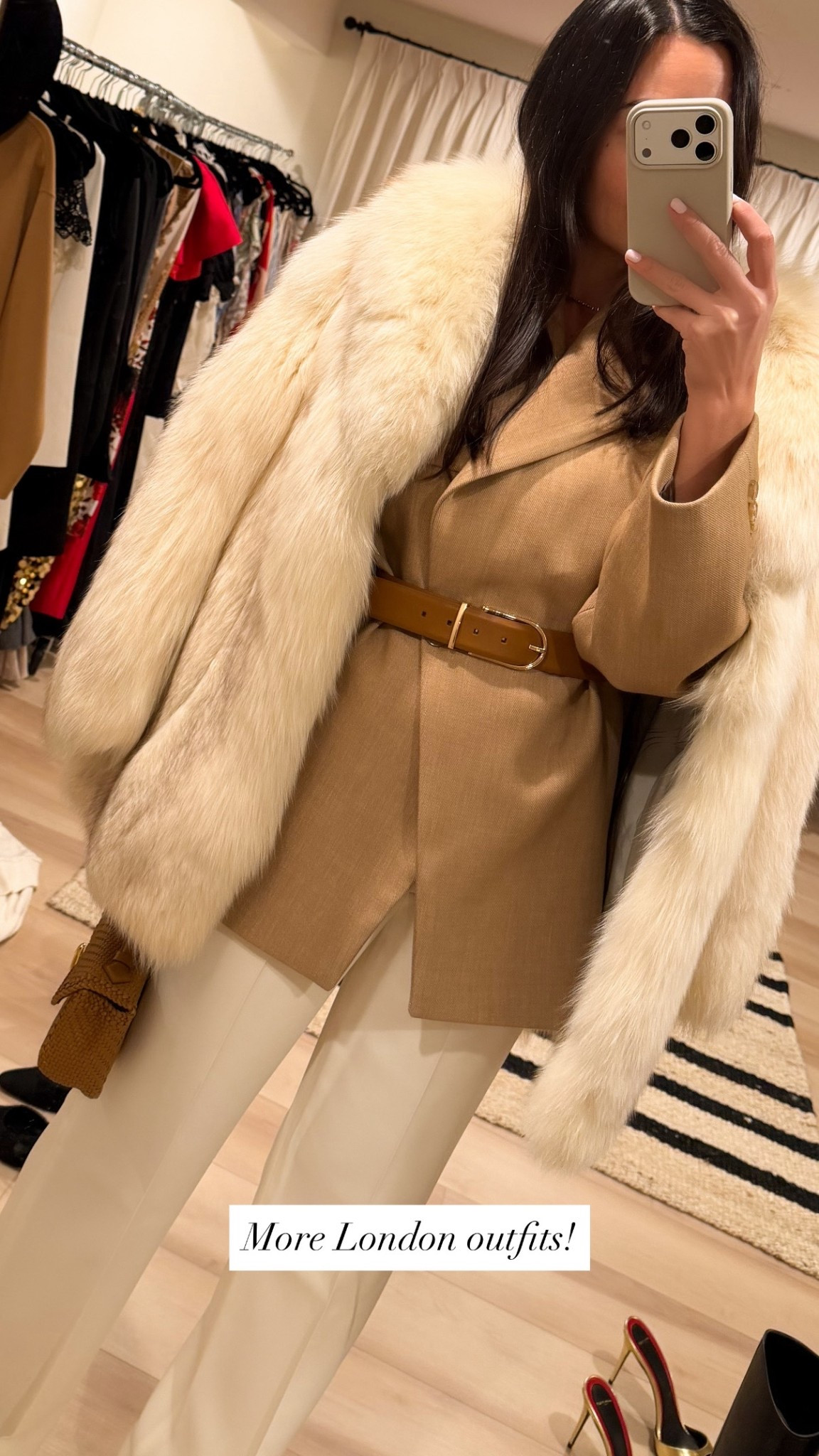 Vintage fur coat, Source Unknown blazer, date night outfit, holiday outfit. 

#LTKootd #LTKdayinmylife #LTKHoliday