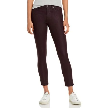 Aqua Womens Jackie Denim High Rise Colored Skinny Jeans Purple 26 | Walmart (US)
