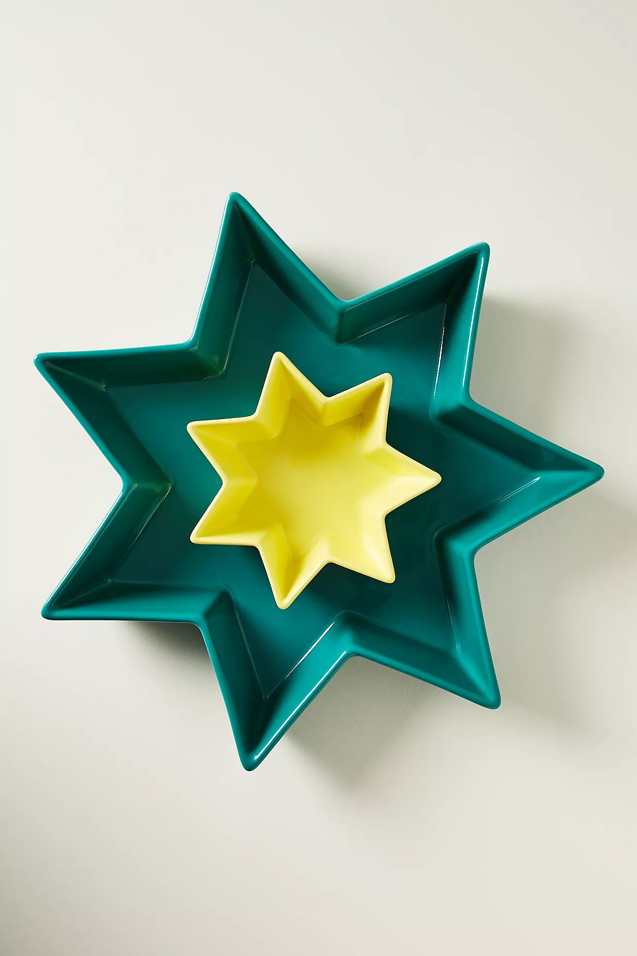 Chlo Stoneware Shaped Serving Dish | Anthropologie (US)