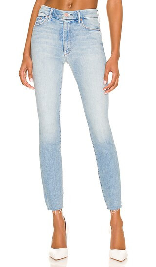 High Waisted Looker Ankle Fray in Au Revoir | Revolve Clothing (Global)