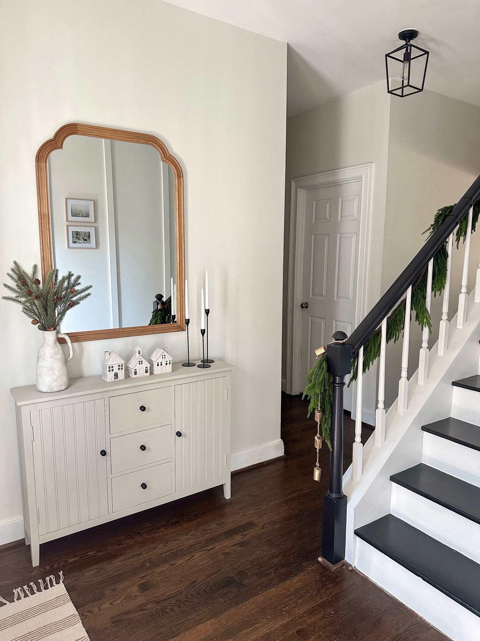 Christmas entryway styling 

#LTKHoliday 

#LTKhome #LTKSeasonal