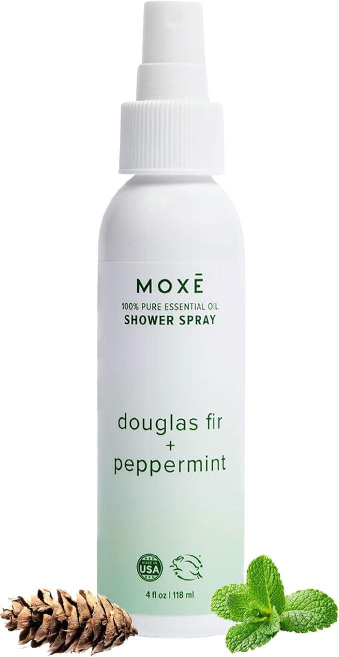 MOXE Aromatherapy Shower Spray - Douglas Fir & Peppermint, 100% Essential Oils, Made in USA, Arom... | Amazon (US)