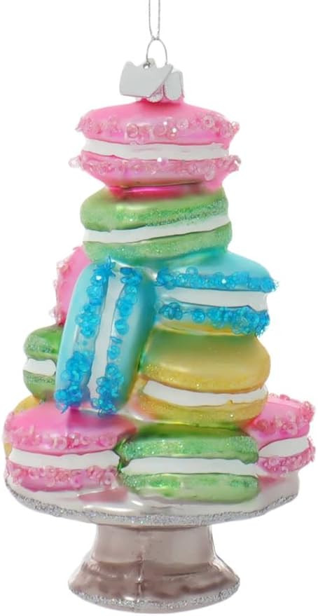 Kurt S. Adler Noble Gems Stacked Macaroon Ornament NB1472 New | Amazon (US)