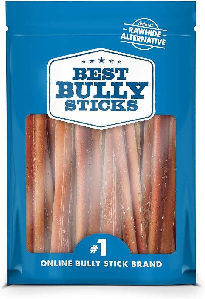 Best Bully Sticks 4 Inch Bully Sticks - 8 oz (Pack of 1) - 100% Natural Grass-Fed, Grain and Rawh... | Amazon (US)