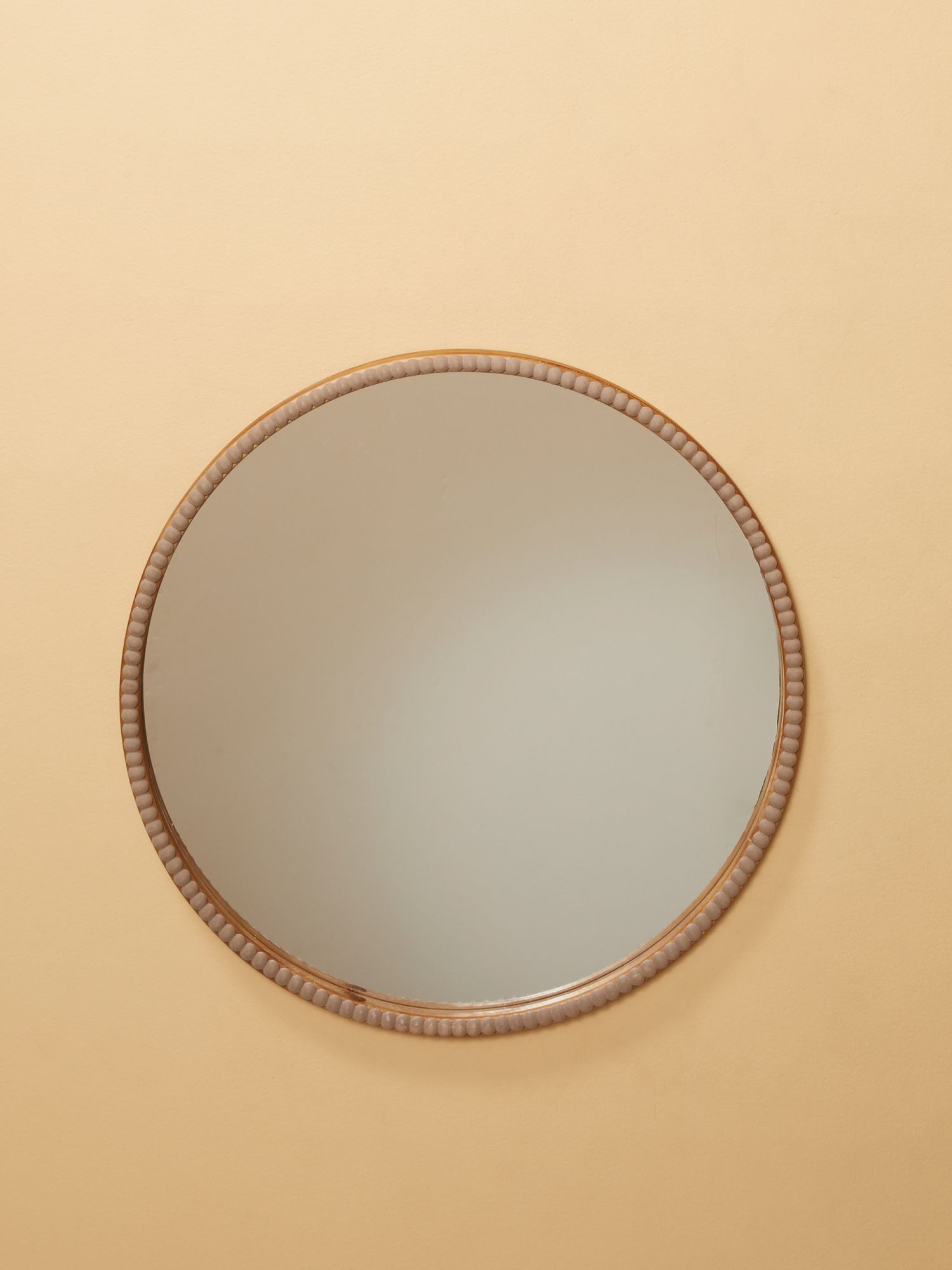32in Beaded Round Wall Mirror | Decor & Pillows | HomeGoods | HomeGoods