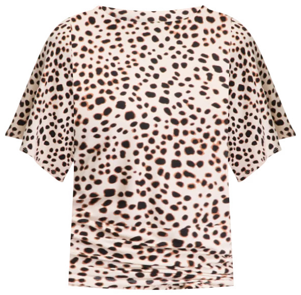 I.N.C. International Concepts Women's Side-Tie Animal-Print Top, XS-P/XL, Exclusively at Macy's -... | Macy's