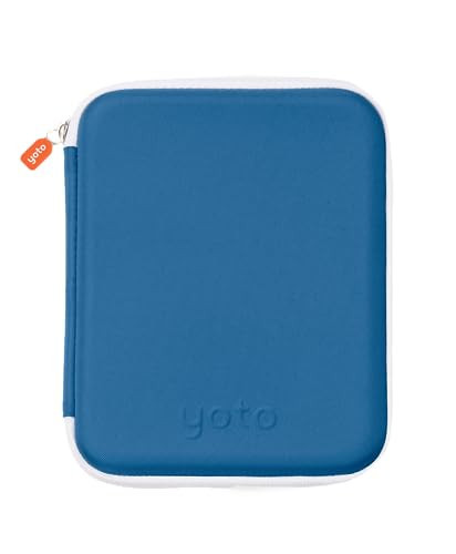 Yoto Card Case in Blue Bird – Kids Accessory, Soft Portable Folder with Zipper & 64 Pockets for Player & Mini Audiobook Cards, Binder Sleeve Holder for Travel | Amazon (US)