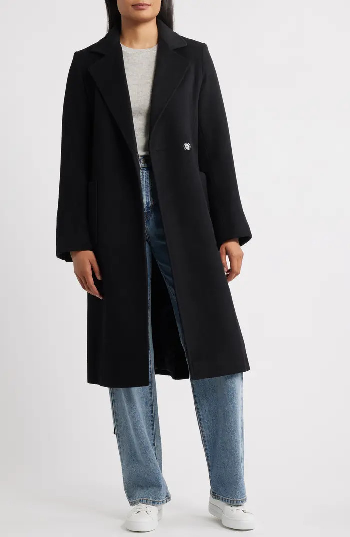 Longline Wrap Coat | Nordstrom