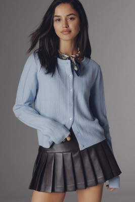 Reformation Hannah Wool Cardigan Sweater | Anthropologie (US)