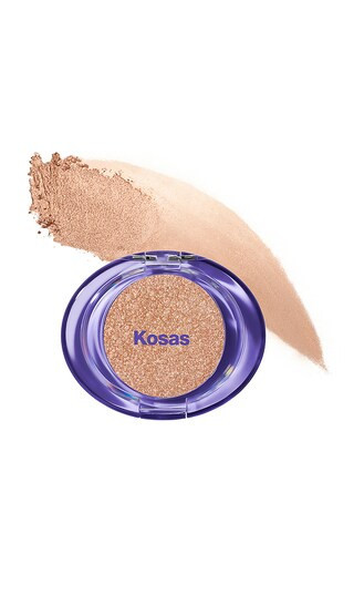 Kosas Shiny Objects Wet Glisten Powder Highlighter for Face + Eyes in Haloed. | Revolve Clothing (Global)