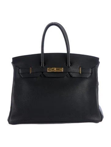 Hermès Clemence Birkin 35 | The Real Real, Inc.
