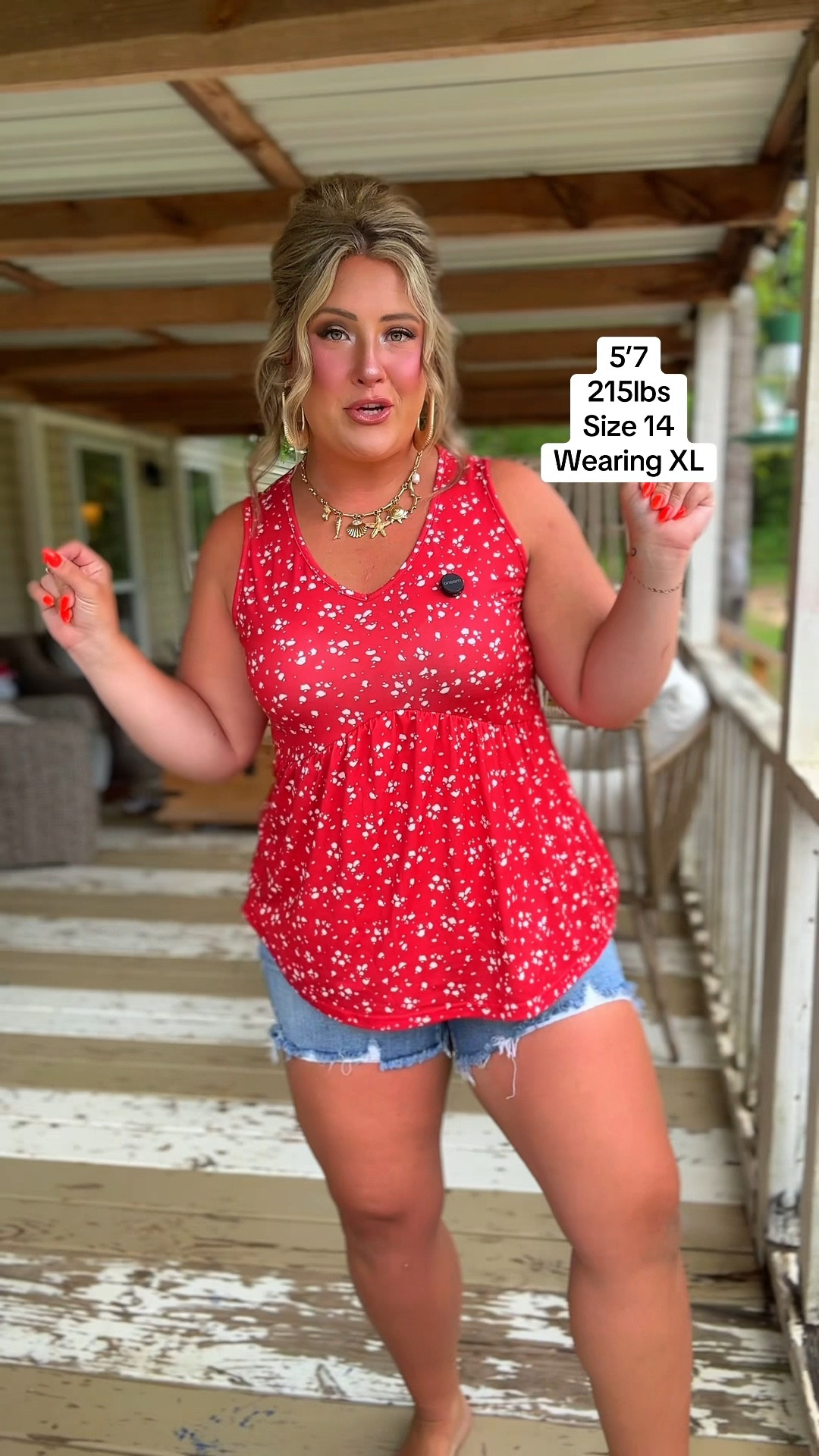 The most flattering summer tank!!

#LTKMidsize #LTKPlusSize