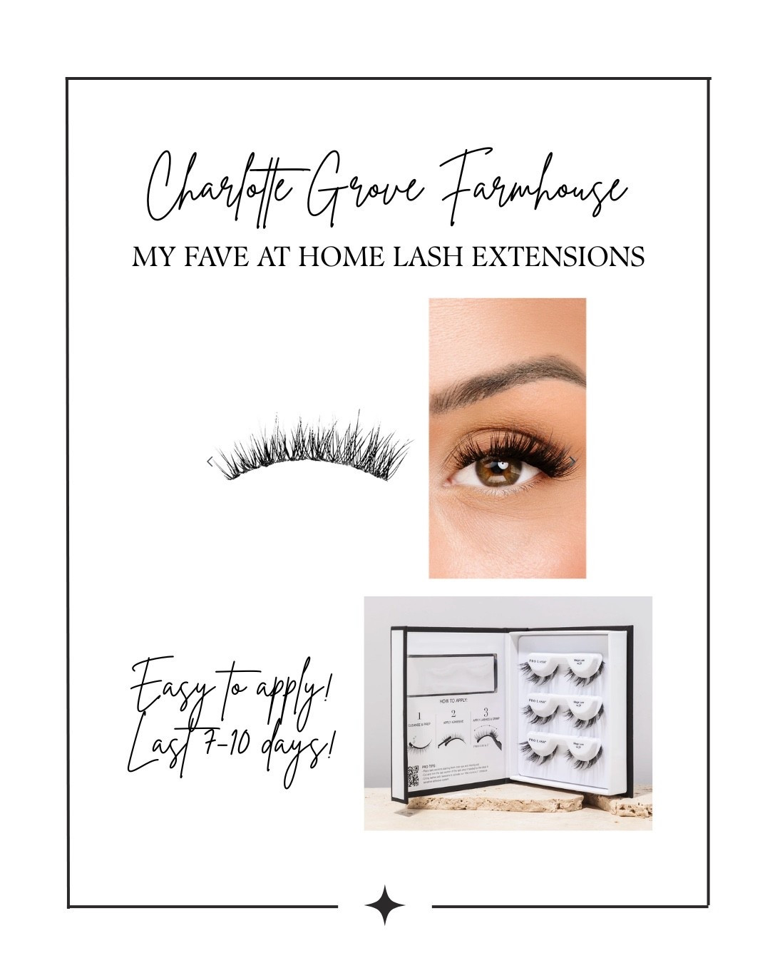 My fave at home lash extensions! 🤩

#LTKselfcare #LTKgrwm #LTKmorningroutine