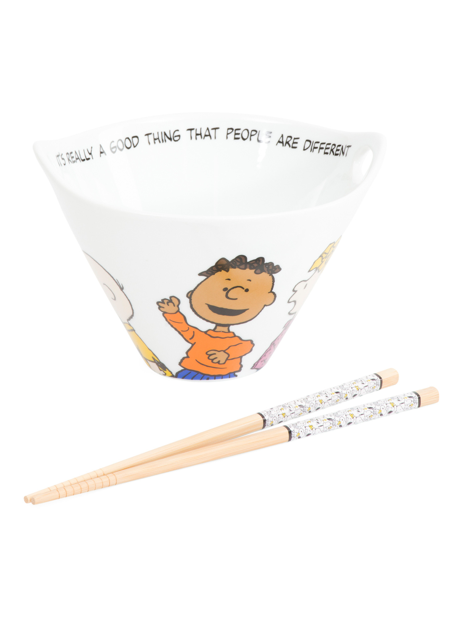 Gangs All Here Noodle Bowl And Chopsticks | TJ Maxx