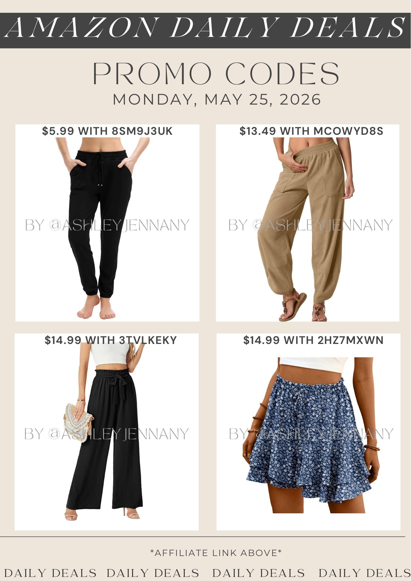 Amazon deals

#LTKSaleAlert #LTKootd #LTKMidsize