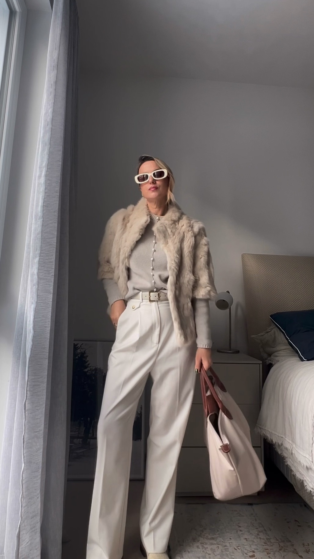 Monochrome Look/Wide Leg pants/Faux Fur #fauxfur#monochromelook #widelegpants

#LTKfindsunder100 #LTKover40 #LTKeurope