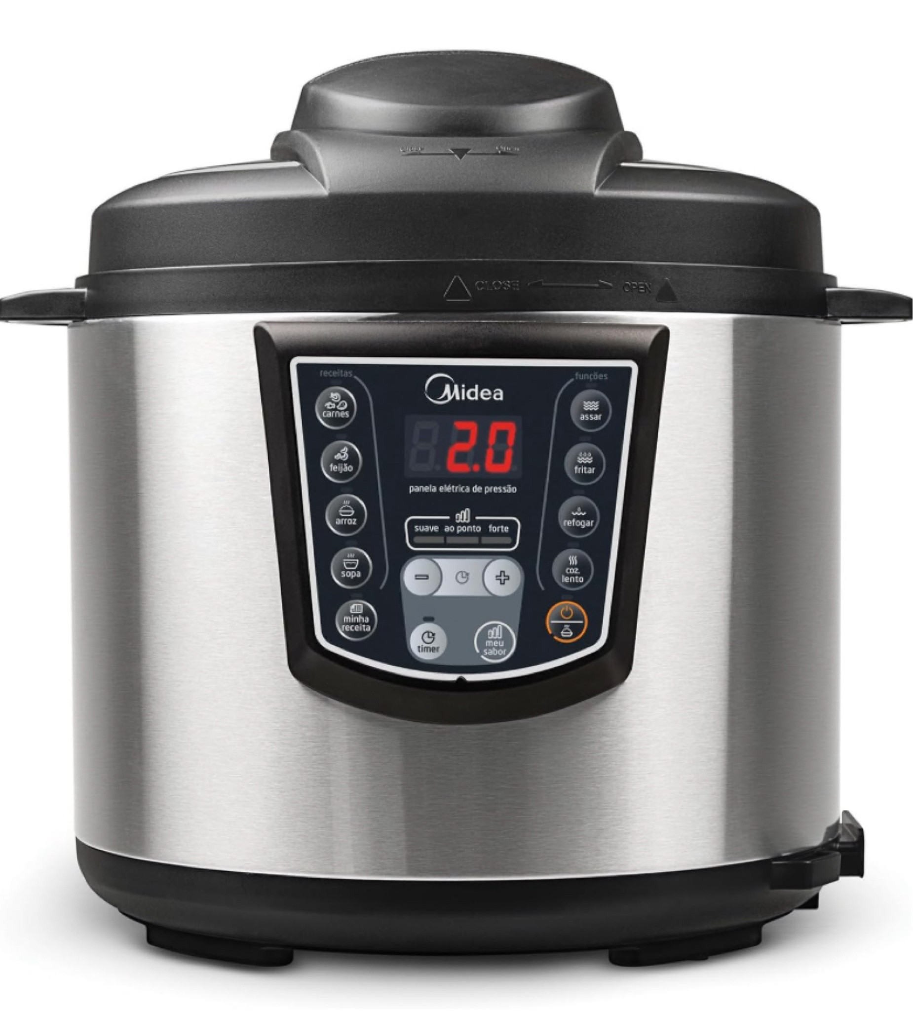 Panela de Pressão Elétrica 6L Digital, Inox/Preto, 110v, Midea

#LTKbrasil #LTKhome #LTKpromo