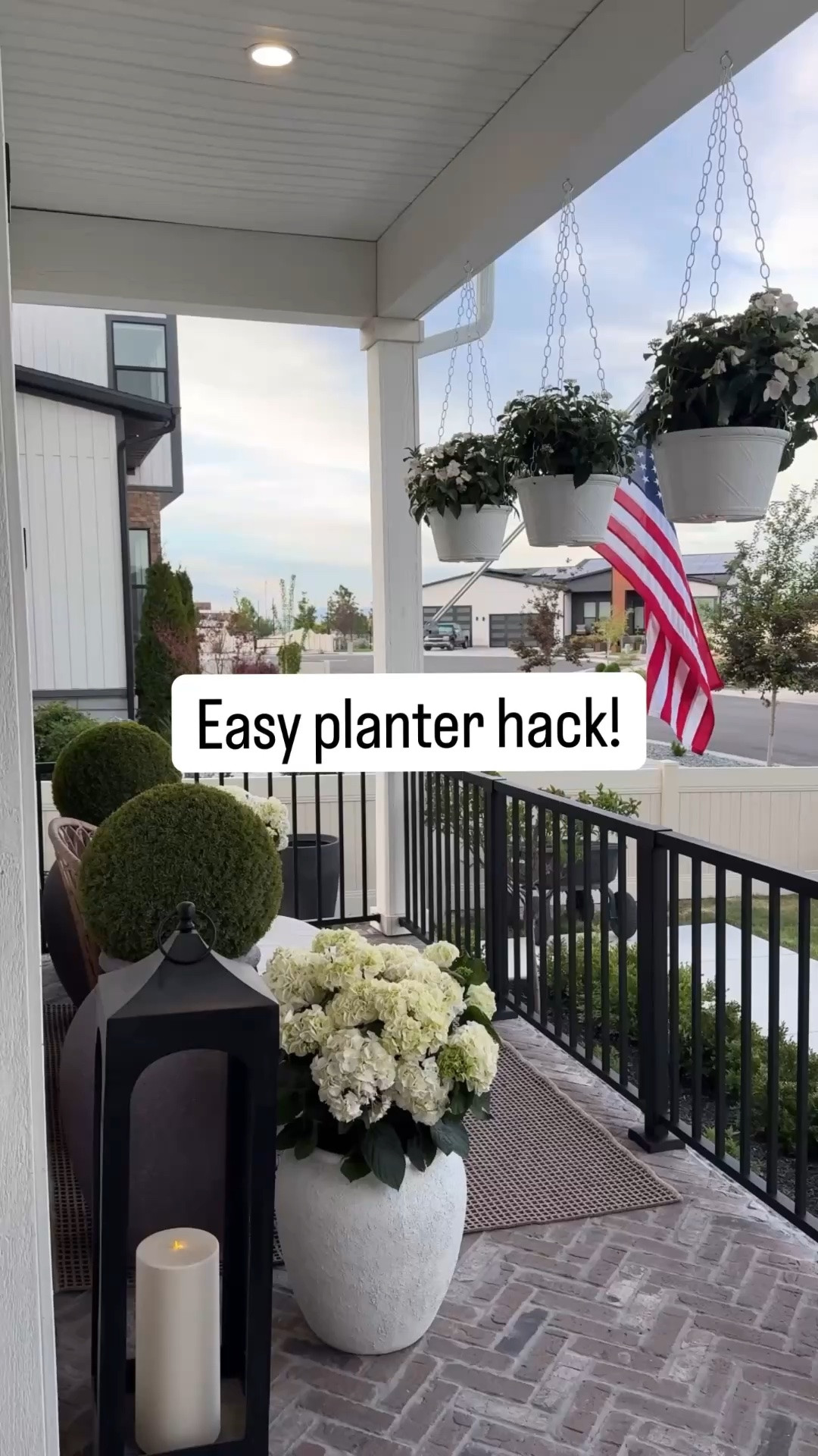Easy way to upgrade your hanging planters!

#LTKHome #LTKSeasonal