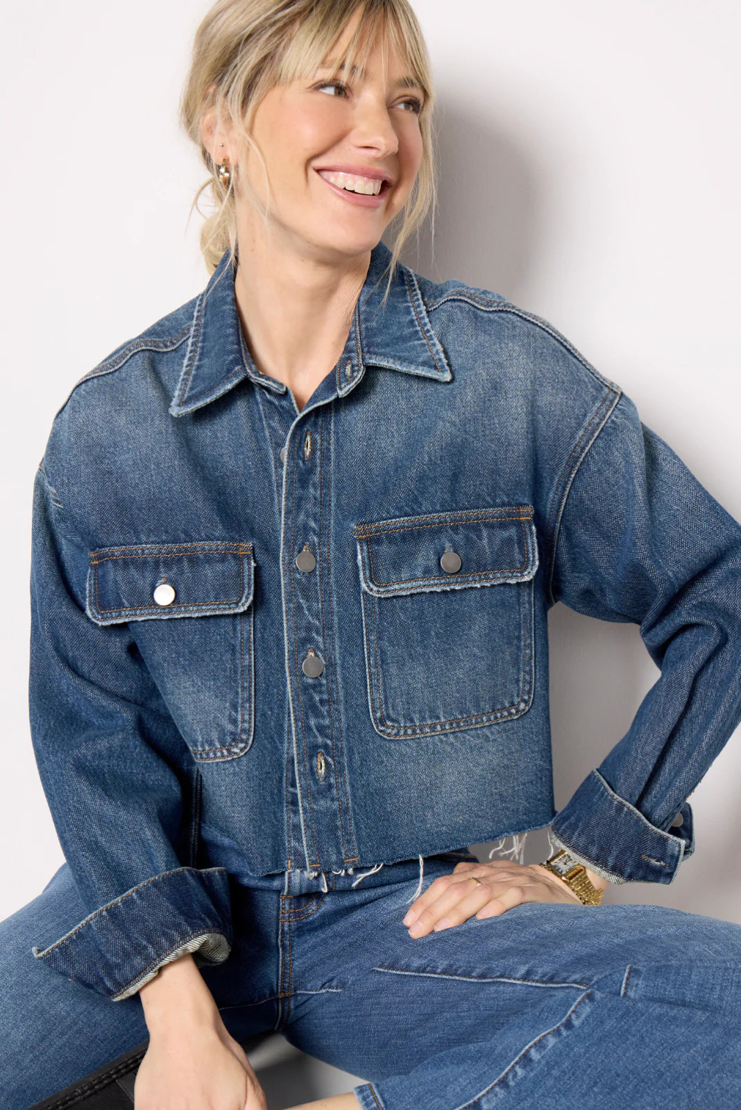 Lana Two Pocket Jacket | Evereve