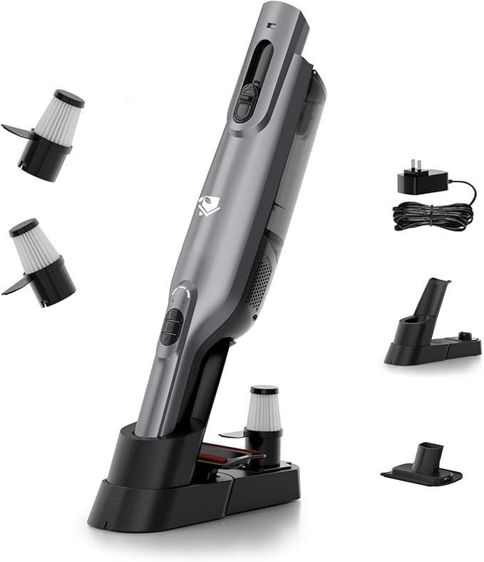 Cordless Handheld Vacuum, Lightweight Portable Hand Vacuum Cleaner with LED Light,Rechargeable Ha... | Amazon (US)