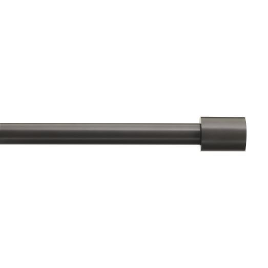 Oversized Adjustable Metal Rod - Gunmetal | West Elm (US)