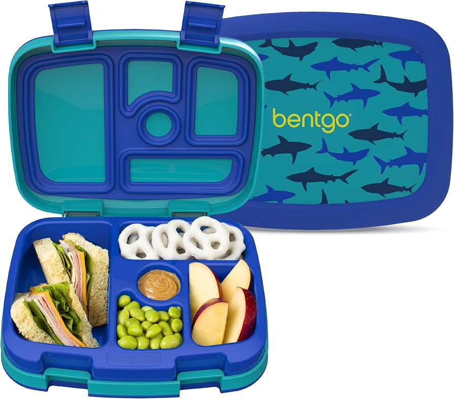 Bentgo Kids Prints Leak-Proof 5-Compartment Bento-Style Kids Lunch Box | Amazon (US)