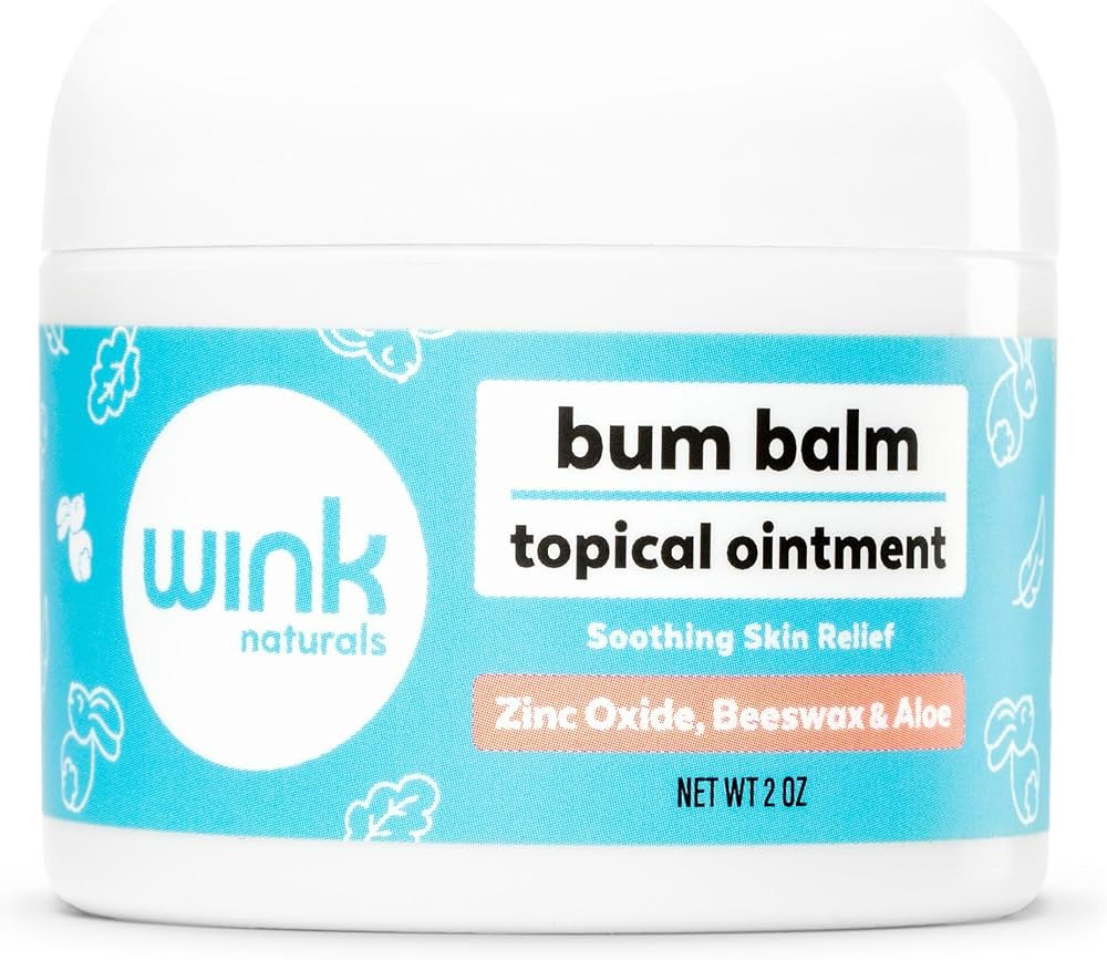 Wink Well Baby Diaper Rash Cream- Bum Balm Baby Diaper Cream for Irritated Skin and Insect Bites-... | Amazon (US)