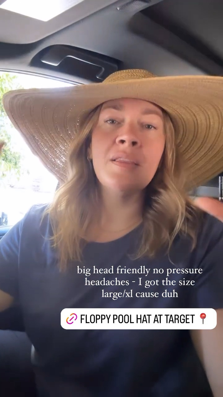 Love this straw hat!  So great for the pool or beach!  

#LTKFindsUnder50 #LTKSeasonal #LTKStyleTip