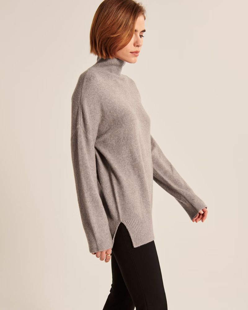 Oversized Legging-Friendly Turtleneck Sweater | Abercrombie & Fitch (US)