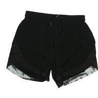 Halara Athletic Shorts: Black Graphic Pattern Activewear - Size Small | ThredUp (US)