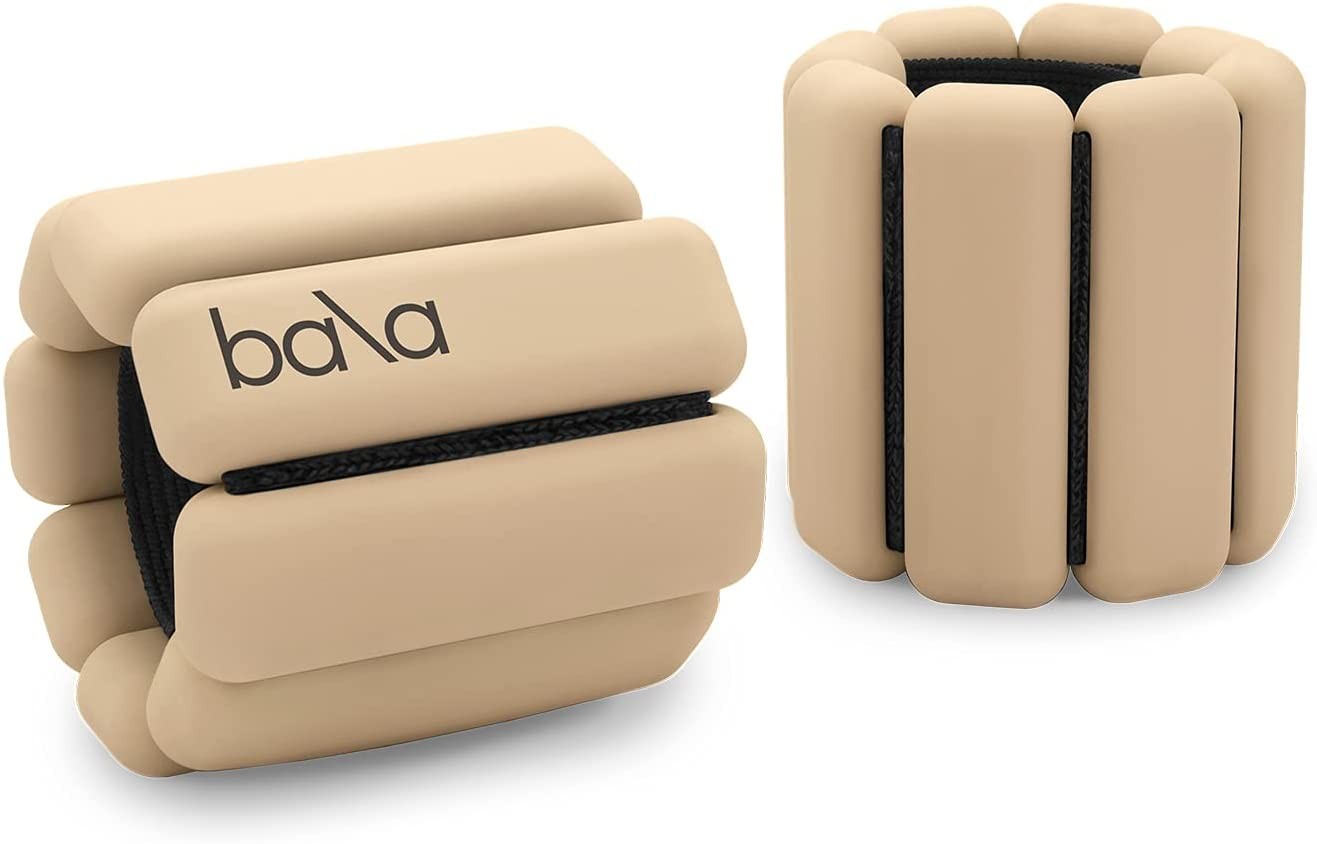 Bala Bangles - Set of 2 (1lb & 2lb) | Adjustable Wearable Wrist & Ankle Weights | Yoga, Dance, Ba... | Amazon (US)