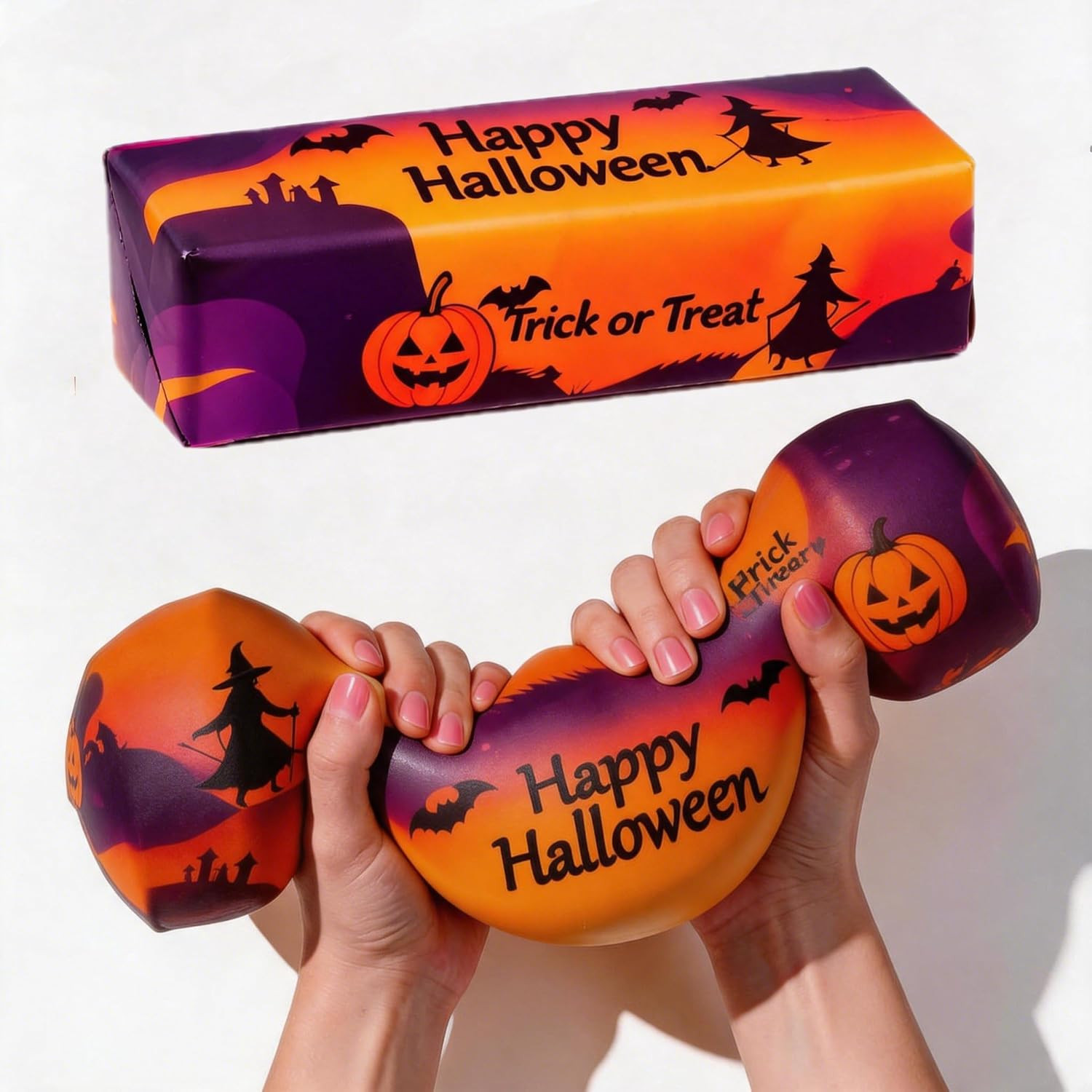 10in Halloween Elements Butter Squishy,Large Slow Rising squishys,Big Squishy Butter Stress Relief Squeeze Toy, Large Butter Stick Stress Relief Slow Rising Fun for Anxiety Relief Party Favors | Amazon (US)