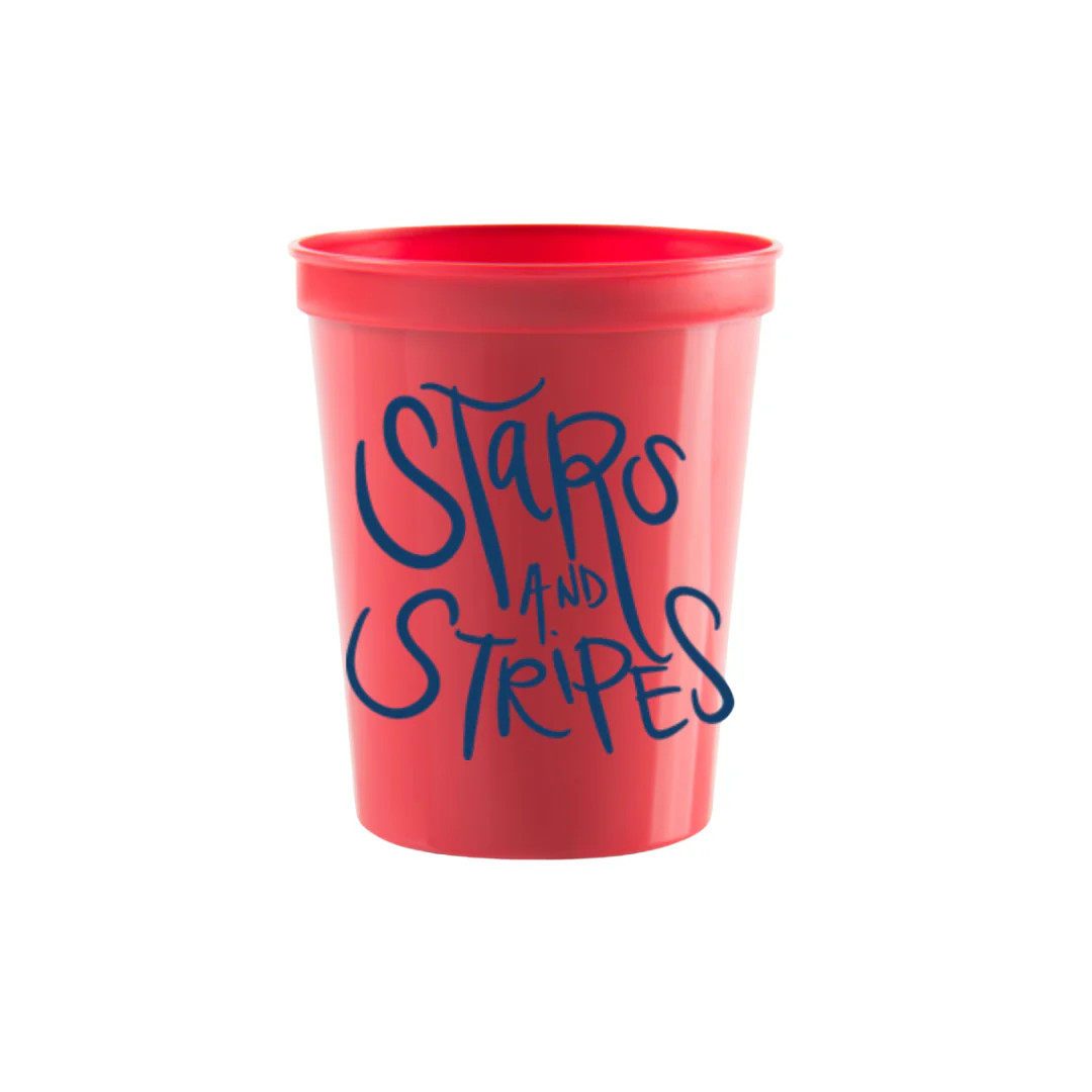 Stars and Stripes Cups | Fete Papier