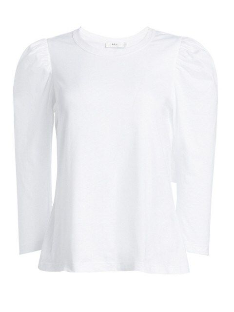 Karlie Puff-Sleeve Tee | Saks Fifth Avenue