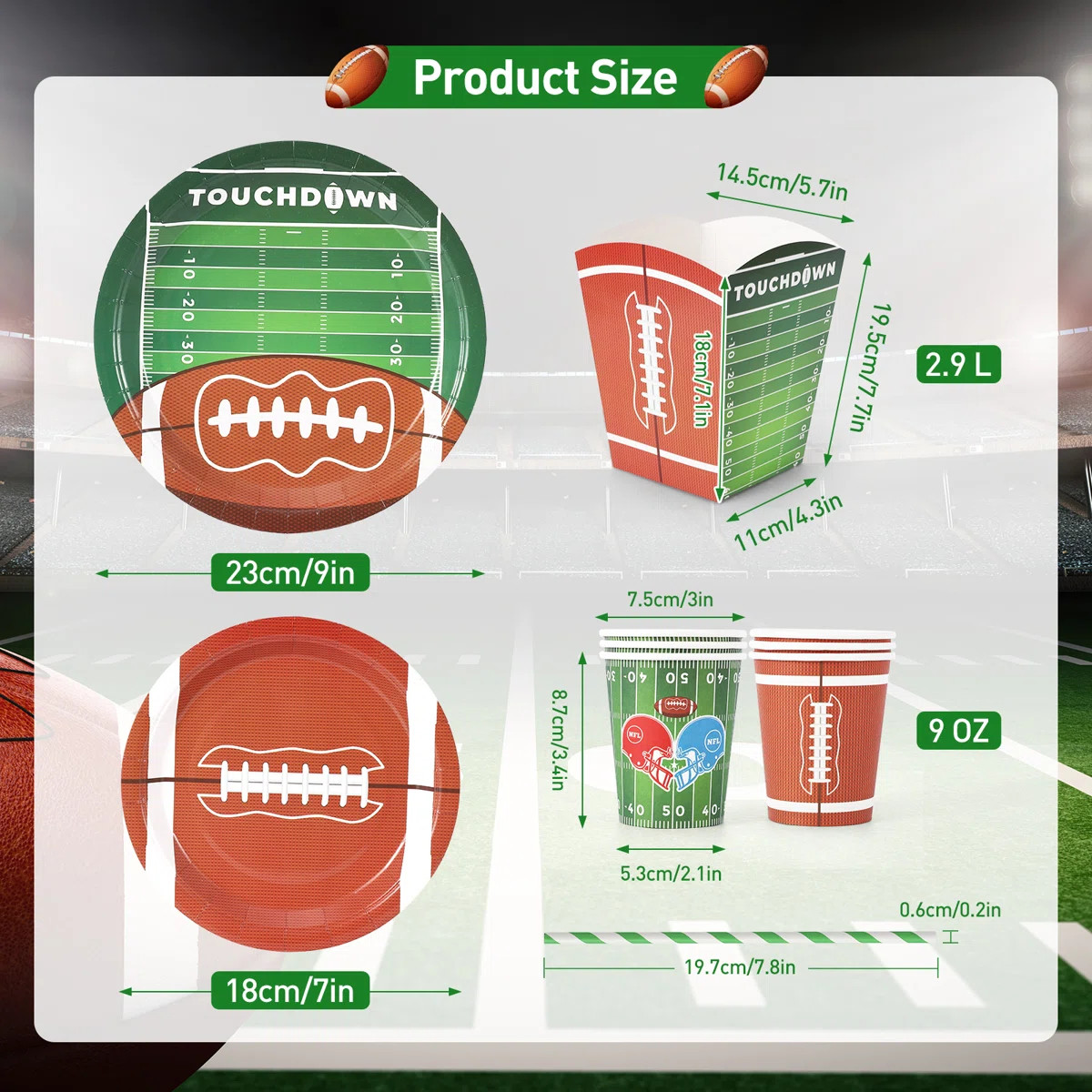 Paper Party Supplies Kit for 25 Guests | Wayfair North America