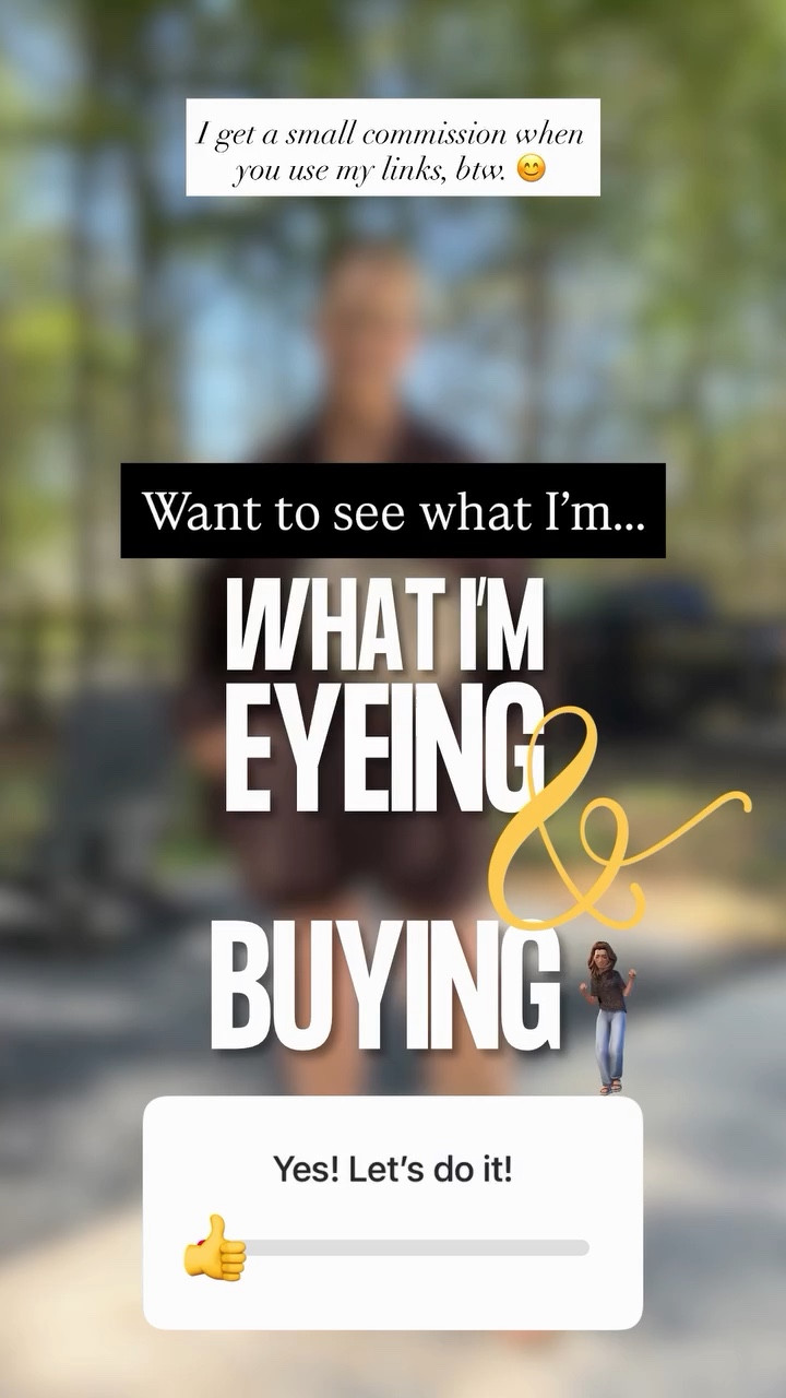 Want to see what I’m….. I get a small commission when you use my links, btw. 😊