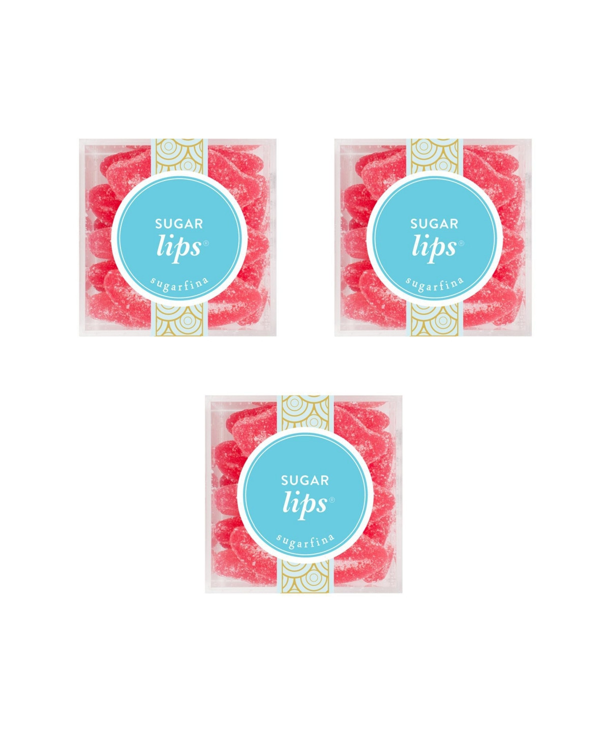 Sugarfina Sugar Lips - Small Cube Kit (Pack of 3) | Macy's
