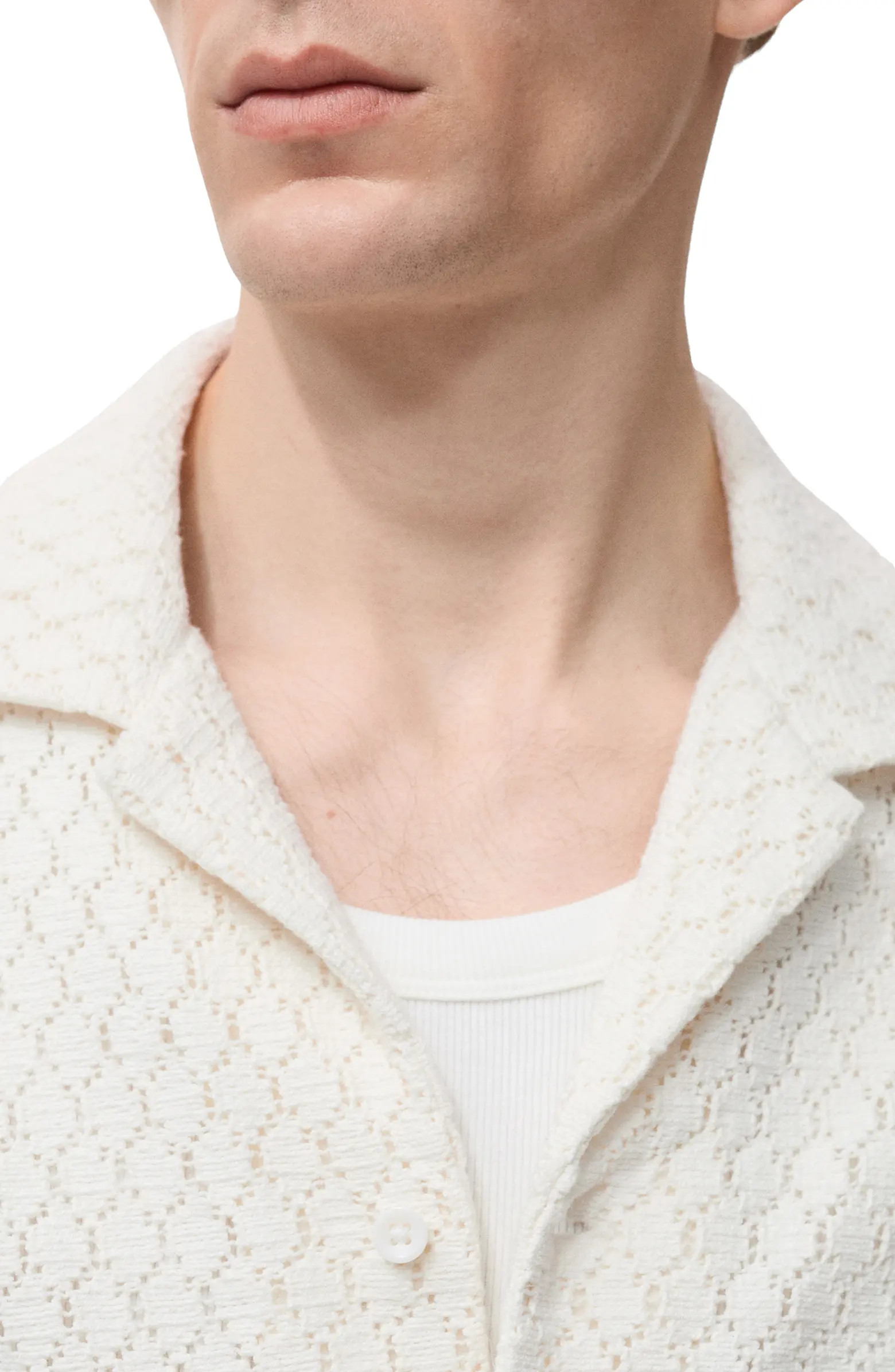 Open Stitch Knit Shirt | Nordstrom