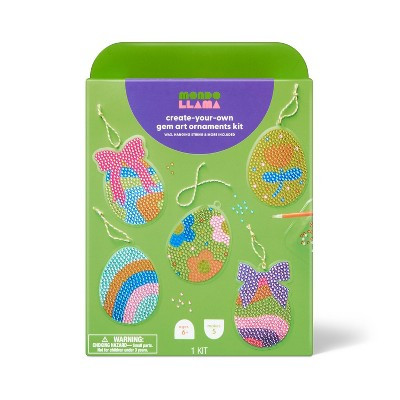 Easter Craft 5ct Egg Gem Art Craft Activity Kit - Mondo Llama™ | Target